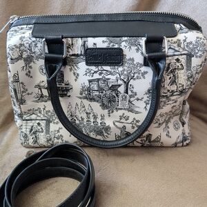 Disney Parks Haunted Mansion Black and White Women's Bag Purse